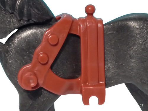 Playmobil brown horse harness - playmobil,