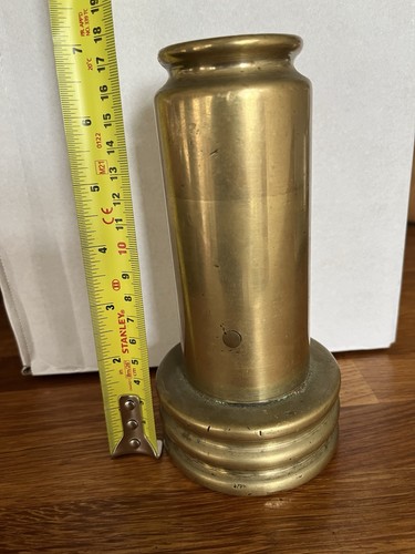 Brass fire hose nozzle - nozzle, or