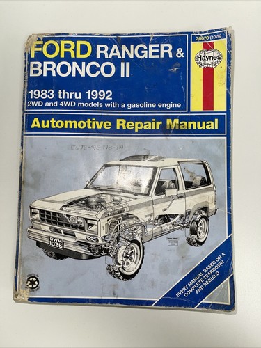 Haynes ford ranger bronco - ford, &