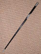 Antique Musical Conductors Baton - Silver Swirl Patterned Furnishings & Top