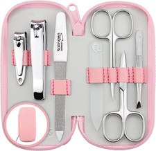 Solingen Manicure Set for Women & Men - 7-Piece Nail Kit Made in Germany 