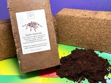 Spider Soil, Frog Tank Substrate, Coco Coir 8-9L block, Great for all spiders