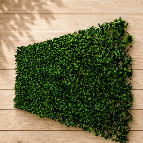 Artificial laurel leaf privacy - laurel,