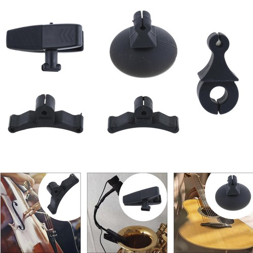 Instrument microphone clamp - microphone,