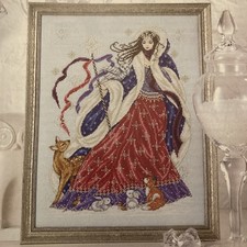 Joan Elliott snow queen Christmas Cross Stitch Chart