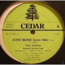 Tony Jackson - Love Blind - UK