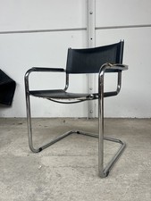 Vtg mid century chrome Cesca chair armchair 