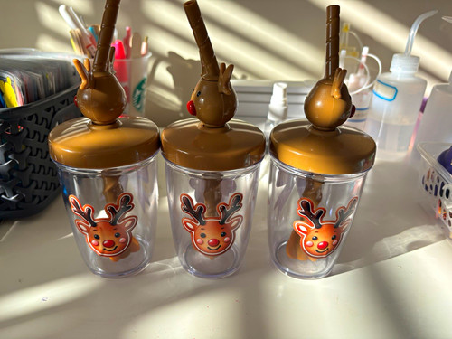 Set christmas reindeer - of, 3