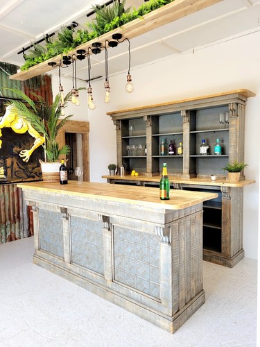Antique style kitchen island - antique,