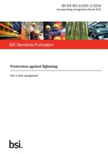 BS EN IEC 62305-2:2024 Protection against lightning Part 2 Risk management