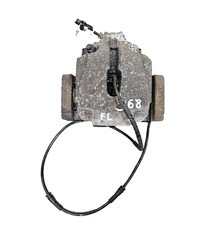 BMW 5 SERIES F10 520D ENGINE N47D20C 2012 FRONT LEFT BRAKE CALIPER