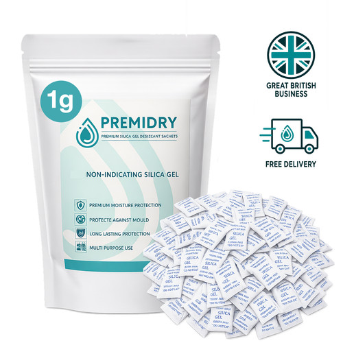 Premidry silica gel sachets - premidry, 1g