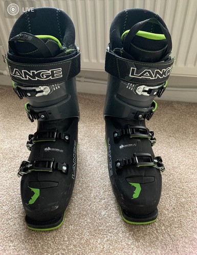 Mens black lime lange - lange, ski