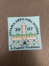 Canadian Girl Guides Ottawa Area Cloth Badges- Girl Guides/scouts
