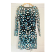 Reiss black blue - reiss, floral