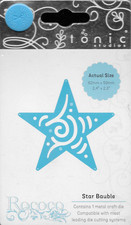 Tonic Studios Star Bauble cutting die for cardmaking, scrapbooking, crafts