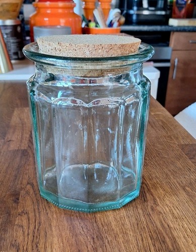 Vintage thick large glass - vintage,