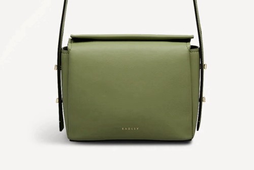 Radley green leather handbag - leather,