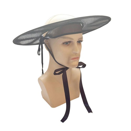 Mesh top hat ribbon sturdy - top, fit