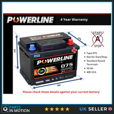 Battery fits ROVER MINI 111 75