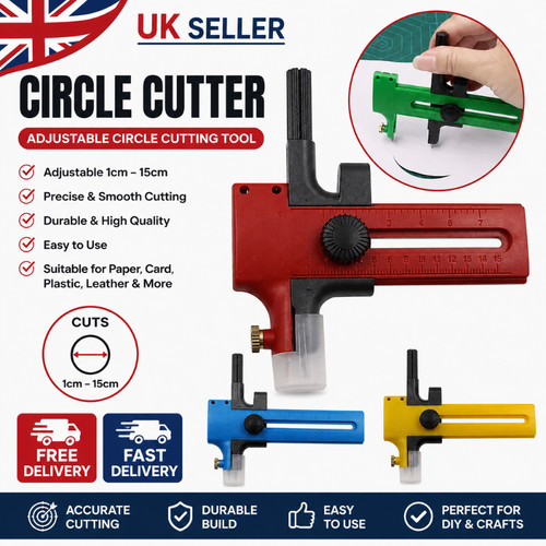 Compass circle cutter cuts - compass,