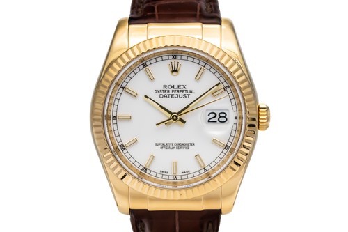Rolex datejust 36mm brown - datejust,