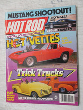 HOT ROD MAGAZINE MAY 1987 SIDE-PRO PICKUPS RICK MEARS 650HP CAMARO TRICK TRUCKS