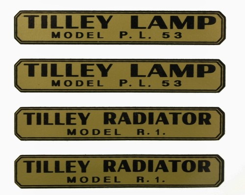 Tilley lamp decals stickers - lamp,