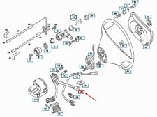 MERCEDES-BENZ 190 W201 Steering Wheel Blinker Switch RHD A2015451824 NEW GENUINE