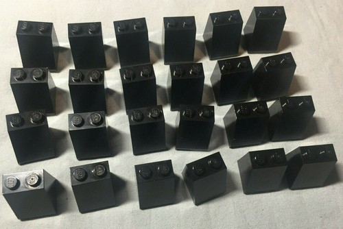Lego lot black 2 x - lot,