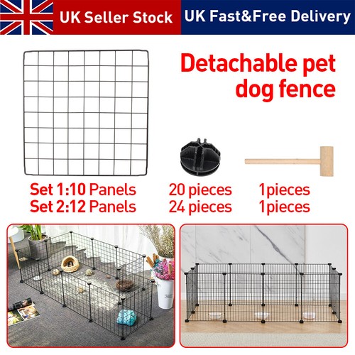 Panels pet dog play pen - 12/10,