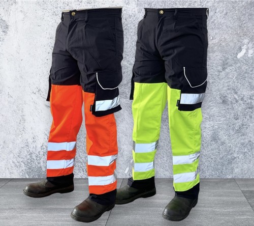 Mens viz visibility bottoms - hi-viz,