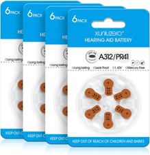 24 pcs Hearing Aid Batteries