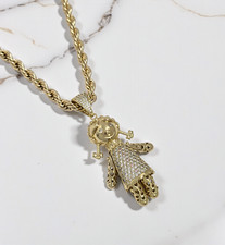 9ct Gold XP Rag Doll Pendant