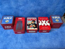 Five Collectable OXO Tins