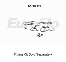 Rear Muffler Silencer Insert