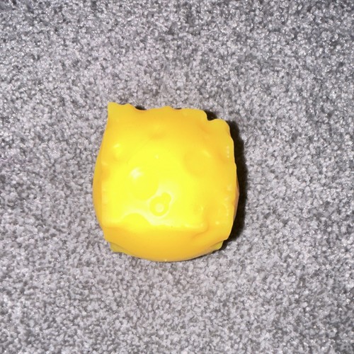 Cheese squishy with - cheese, foam