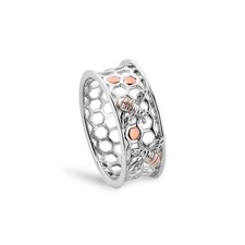 Clogau Welsh Silver & 9ct Rose