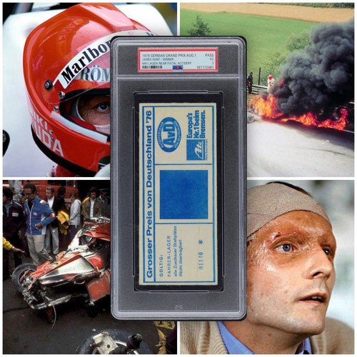 1976 german grand prix - german, ticket