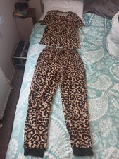 ladies brown snd blay leopard