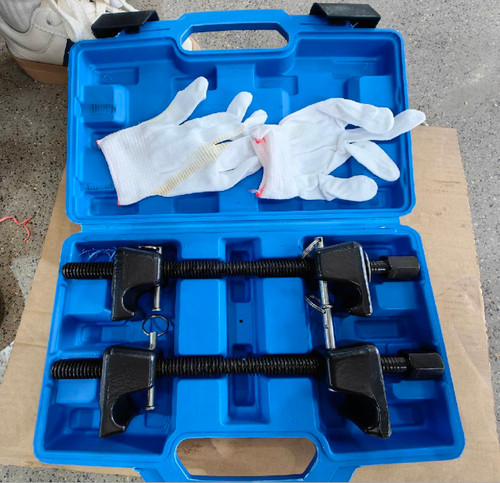Coil spring compressor - spring, tool