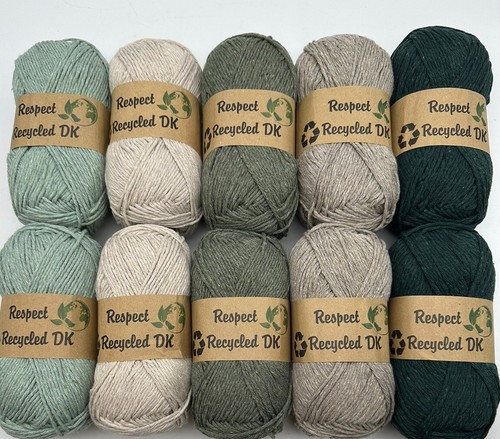 Respect recycled colourways - dk,
