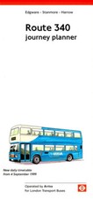 Route 340 london - route, bus