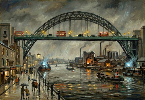 The tyne bridge - the,