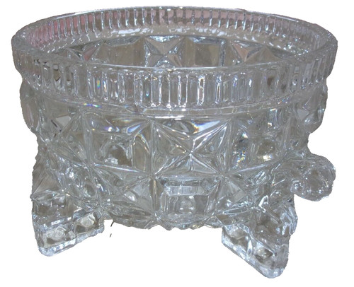 Impressive vintage cut glass - vintage,