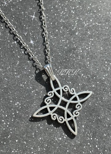 Irish knot necklace - irish,