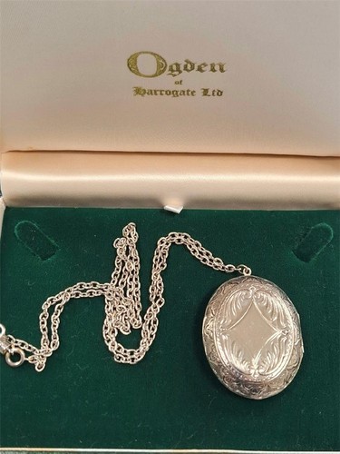 Vintage large photo locket - locket, &