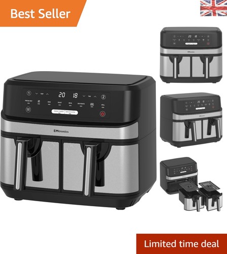 Powerful dual basket air - 9l,