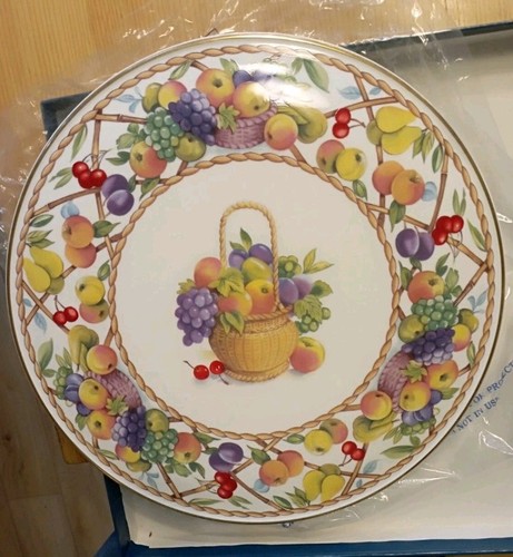 Royal worcester fruit basket - fruit,