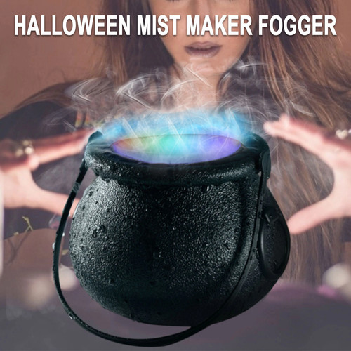 Halloween witch pot smoke - pot,